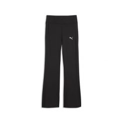 Młodzieżowe legginsy Train All Day Essentials z wysokim stanem PUMA. Czarna legginsy damskie Puma, m, bez wzorów, z dżerseju. Za 149.00 zł.
