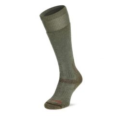 Skarpety wysokogórskie Bridgedale Explorer Heavy Merino P Knee. Zielone skarpetki damskie Bridgedale, bez wzorów, z wełny. Za 130.99 zł.