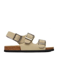 Sandały Go Soft. Brązowe sandały męskie GO SOFT, bez zapięcia. Za 299.99 zł.