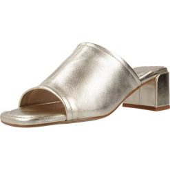 Sandały UNISA KEFIR LMT Złoty. Żółte obuwie trekkingowe damskie Unisa, bez wzorów, ze skóry, bez obcasa. Za 463.99 zł.