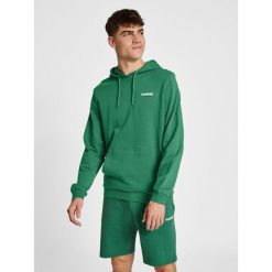 Bluza z kapturem Hummel lgc Gabe. Zielone bluzy sportowe męskie HUMMEL, bez wzorów, sportowe, bez kołnierzyka, bez ramiączek. W wyprzedaży za 213.50 zł.