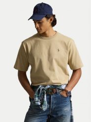 Polo Ralph Lauren T-Shirt 710A12979002 Beżowy Regular Fit. Brązowe koszulki polo męskie Polo Ralph Lauren, l, bez wzorów, z bawełny, bez ramiączek. Za 419.99 zł.