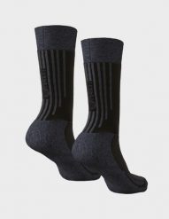 Skarpetki trekkingowe Halti Merinotec 2-Pack. Czarne skarpetki damskie Halti, bez wzorów, z elastanu. Za 124.99 zł.