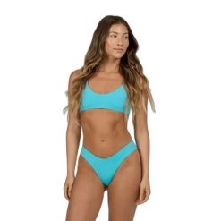 Damski 2-częściowy kostium kąpielowy Salty Crew Seafarer Skimpy V. Niebieskie bikini damskie SALTY CREW, bez wzorów. Za 292.00 zł.