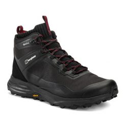 Buty trekkingowe Berghaus Vc22 Mid Gtx. Czarne buty trekkingowe męskie Berghaus, z dzianiny, bez zapięcia, trekkingowe, gore-tex. Za 689.99 zł.