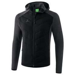 Pikowana kurtka Erima Function w kolorze czarnym. Czarne kurtki męskie Erima, m, bez wzorów, z materiału, sportowe, bez kaptura. Za 337.50 zł.