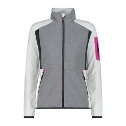 Bluza damska turystyczna CMP 34H3036. Białe bluzy bez kaptura damskie CMP, xs, z polaru. Za 283.00 zł.