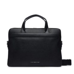 Torba na laptopa Tommy Hilfiger. Czarne torby na laptopa damskie Tommy Hilfiger, bez wzorów. Za 1,299.00 zł.