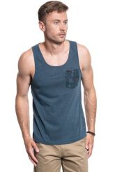 TANK TOP MĘSKI MUSTANG T SHIRT Axel AOP CP+overdye 1009538 4085. T-shirty męskie Mustang, m, bez wzorów, bez kołnierzyka. Za 69.99 zł.