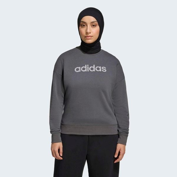 Bluza fitness damska ADIDAS. Szare bluzy bez kaptura damskie Adidas, m, bez wzorów, z materiału, bez ramiączek, bez kaptura. Za 179.99 zł.