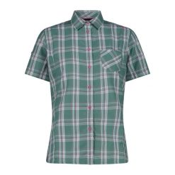 Koszula damska turystyczne CMP 34S5706. Szare koszule damskie CMP, l, bez wzorów, sportowe, bez kołnierzyka, bez ramiączek. Za 221.00 zł.