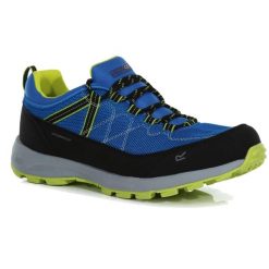 Buty trekkingowe dla mężczyzn Regatta SAMARIS LOW. Niebieskie buty trekkingowe męskie Regatta, bez zapięcia. W wyprzedaży za 199.00 zł.