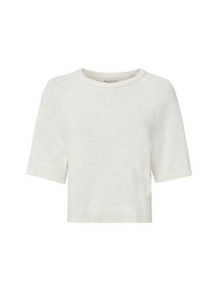 Marc O'Polo Denim sweter z dzianiny z krótkim rękawem Kobiety Bawełna (100%) biały, M. Białe swetry klasyczne damskie Marc O'Polo Denim, m, z bawełny, bez kołnierzyka. Za 329.95 zł.