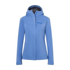 Kurtka turystyczna przeciwdeszczowa damska Marmot PreCip Eco. Niebieskie kurtki damskie Marmot, xs, bez kaptura. Za 439.99 zł.