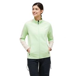 Bluza Peak Performance damska Rider Zip Jacket zielona - S. Zielone bluzy bez kaptura damskie Peak Performance, s. W wyprzedaży za 559.00 zł.