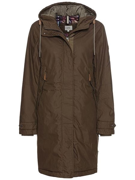 Camel Active Płaszcz przejściowy w kolorze ciemnobrązowym rozmiar: 38. Brązowe płaszcze damskie Camel Active, bez wzorów. Za 612.06 zł.