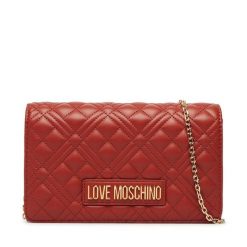 Torebka LOVE MOSCHINO. Czerwone torebki klasyczne damskie Love Moschino, bez wzorów, bez dodatków. Za 639.99 zł.