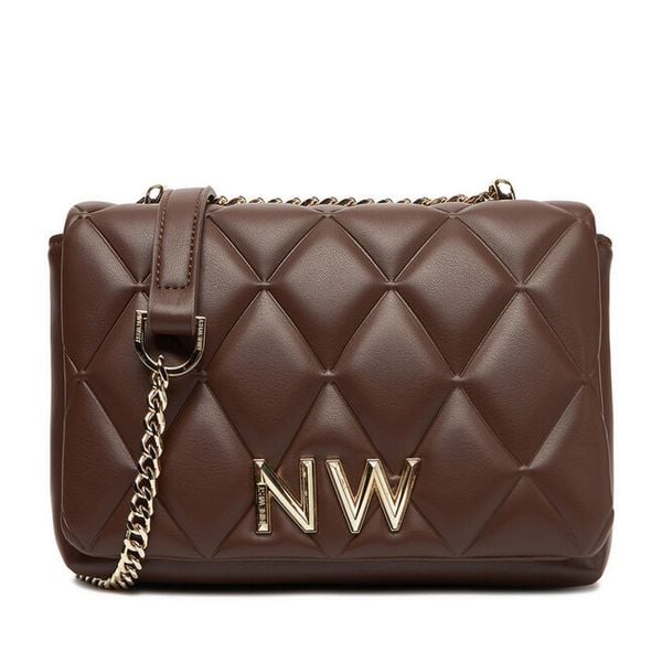 Torebka Nine West. Brązowe torebki klasyczne damskie Nine West, bez wzorów, bez dodatków. Za 189.99 zł.