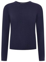 Zwillingsherz Sweter w kolorze granatowym rozmiar: XL. Niebieskie bluzki damskie Zwillingsherz, xl, z kaszmiru, bez kołnierzyka. Za 331.46 zł.