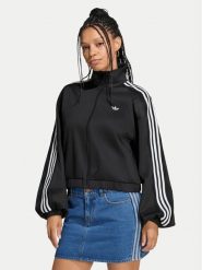 Adidas Bluza Lace Oversized Archive Track Top LG4279 Czarny Regular Fit. Czarne bluzy bez kaptura damskie Adidas, m, z syntetyku. Za 399.99 zł.