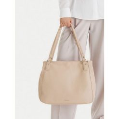 Torebka Lasocki. Brązowe torebki klasyczne damskie Lasocki, bez wzorów, bez dodatków. Za 199.99 zł.