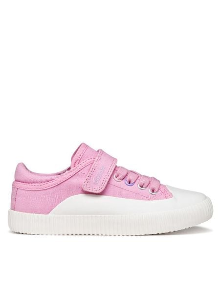 Geox Trampki J Tippeste Girl J65N3A 00010 C8006 M Różowy. Czerwone trampki i tenisówki dziewczęce Geox, bez wzorów, z materiału, bez zapięcia. Za 229.99 zł.