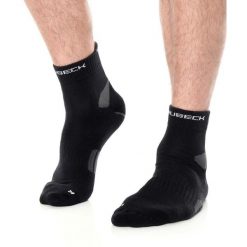 Skarpety męskie Brubeck Multifunctional. Szare skarpetki męskie Brubeck, bez wzorów, z bawełny. Za 39.99 zł.