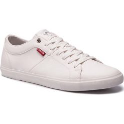 Tenisówki LEVI'S - 225826-794-50 Brilliant White. Białe trampki i tenisówki męskie Levi's, bez wzorów, z gumy, bez zapięcia. W wyprzedaży za 179.00 zł.