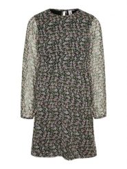 Vero Moda Girl Sukienka w kolorze czarno-jasnoróżowo-fioletowym rozmiar: 128. Czarne sukienki dziewczęce Vero Moda Girl, bez wzorów, bez ramiączek. Za 57.06 zł.