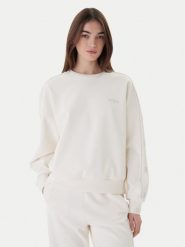 Guess Bluza V6RQ96 KCX22 Biały Regular Fit. Białe bluzy bez kaptura damskie Guess, s, z syntetyku. Za 256.99 zł.