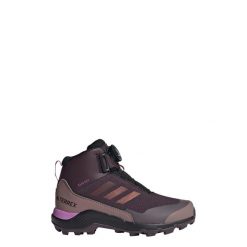 Buty Terrex Winter Mid BOA RAIN.RDY Hiking. Czarne buty trekkingowe męskie Adidas, na zimę, z materiału, bez zapięcia, trekkingowe. Za 529.00 zł.