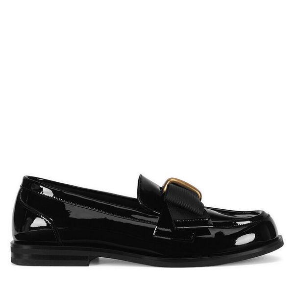 Mokasyny GINO ROSSI. Czarne mokasyny damskie Gino Rossi. Za 279.99 zł.