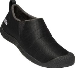 Buty turystyczne Howser II męskie. Czarne buty trekkingowe męskie Keen, z materiału, bez zapięcia, trekkingowe. Za 458.65 zł.