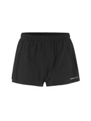 Craft ADV Essence 2" Shorts 2 – Treningowe spodenki ze stretchu – Black. Czarne szorty męskie Craft, z elastanu, bez kołnierzyka. Za 240.50 zł.