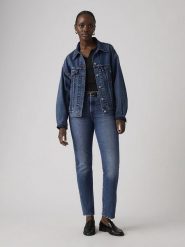 Levi's Dżinsy "501" - Regular fit - w kolorze niebieskim rozmiar: W27/L30. Niebieskie jeansy damskie Levi's, z podwyższonym stanem. Za 214.78 zł.