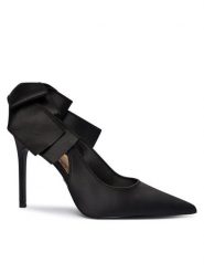 Steve Madden Szpilki Teacup 11004931 Czarny. Czarne szpilki Steve Madden, bez wzorów, z materiału, bez obcasa. Za 559.99 zł.