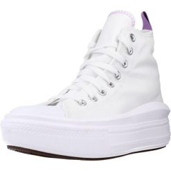 Tenisówki Converse Model Chuck Taylor All Star Move Hi Kolor Biały. Białe trampki i tenisówki damskie Converse, bez wzorów, z tkaniny. Za 273.99 zł.