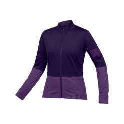 Bluza rowerowa damska Endura FS260 Jetstream bramble. Czerwone bluzy bez kaptura damskie ENDURA. Za 349.99 zł.