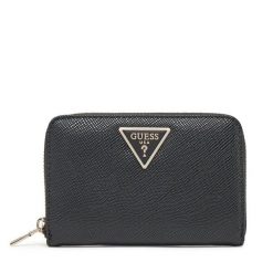 Portfel Guess. Czarne portfele damskie Guess, z aplikacjami. Za 129.99 zł.