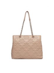 Nine West Torebka CEO-PRIME ELEGANCE-LA374-5652 Beżowy. Brązowe torebki klasyczne damskie Nine West, bez wzorów, ze skóry, bez dodatków. Za 249.99 zł.
