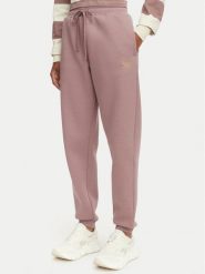 Reebok Spodnie dresowe Zana RK25690CC Brązowy Regular Fit. Brązowe spodnie dresowe damskie Reebok, m, bez wzorów, z bawełny. Za 259.99 zł.