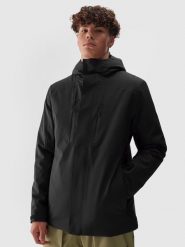 4F Kurtka narciarska w kolorze czarnym rozmiar: 3XL. Czarne kurtki narciarskie i snowboardowe damskie 4f, m, bez wzorów, bez kaptura, narciarskie. Za 252.94 zł.