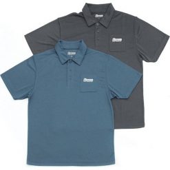 Koszulka sportowa męska Harrows Premier Polo. Niebieskie koszulki polo męskie Harrows, m, bez ramiączek. Za 168.57 zł.