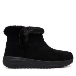Śniegowce Skechers. Czarne śniegowce damskie Skechers. Za 429.99 zł.
