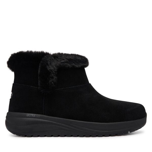 Śniegowce Skechers. Czarne śniegowce damskie Skechers. Za 429.99 zł.