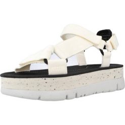 Sandały CAMPER WEBBING HOUSTON Biały. Białe sandały damskie Camper, bez wzorów, z tkaniny, bez obcasa. Za 489.59 zł.