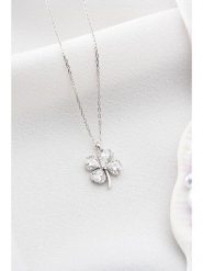 Lodie Silver Srebrny naszyjnik z zawieszką - dł. 42 cm rozmiar: onesize. Szare naszyjniki damskie Lodie Silver, srebrne. Za 102.95 zł.