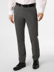 Finshley & Harding spodnie od garnituru modułowego Mężczyźni Slim Fit szary, 94. Szare spodnie materiałowe męskie Finshley & Harding. Za 379.95 zł.