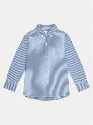 Gap Koszula 523207 Niebieski Regular Fit. Niebieskie koszule chłopięce GAP, bez wzorów, z bawełny, bez kołnierzyka, bez ramiączek. Za 79.99 zł.
