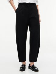 Tommy Hilfiger Spodnie Kobiety czarny, 36. Czarne spodnie materiałowe damskie Tommy Hilfiger, bez wzorów, biznesowe. Za 529.95 zł.